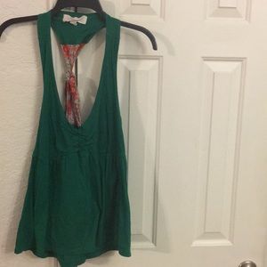 Lilko tank top knot tie print for back size L